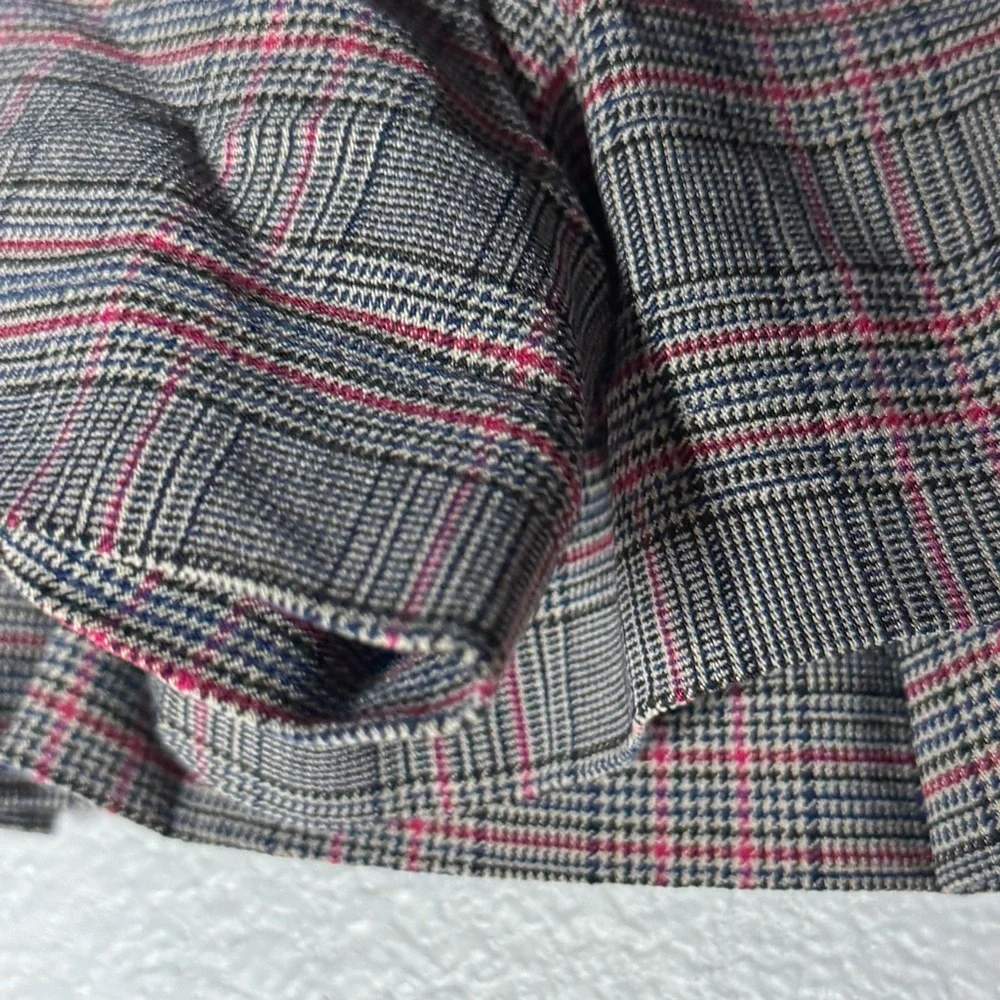 Wild Fable Plaid Skort - Gray and Red Small